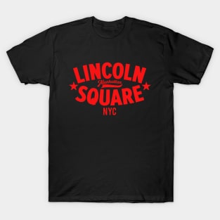 Lincoln Square NYC Logo - Stylish Minimal Apparel for Manhattan Vibe T-Shirt
